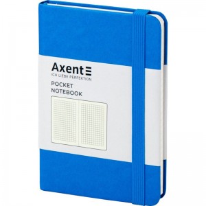 Книга записная PARTNER 95x140мм, 96л, клетка, голубая "Axent" 8301-07-А