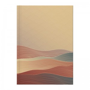 Книга канцелярська А4, 96 арк, клітинка, бронзова, Waves "Axent" 8422-563-А