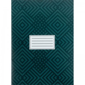 Зошит канцелярський, А4, 48 арк., клітинка, темно зелений "Axent" 4781-1-A