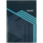 Книга канцелярська А4, 96 арк, клітинка, сіра, Lines "Axent" 8422-580-А