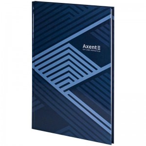 Книга канцелярська А4, 96 арк, клітинка, синя, Lines "Axent" 8422-581-А
