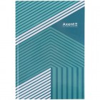 Книга канцелярська А4, 96 арк, клітинка, зелена, Lines "Axent" 8422-582-А