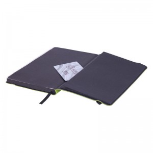 Книга записна Partner Soft, 125х195мм, 96арк, клітинка, салатова "Axent" 8206-09-A