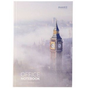 Книга канцелярська А4, 192 арк, клітинка, London "Axent" 8423-21-A