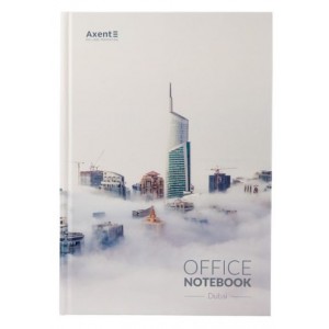 Книга канцелярська А4, 192 арк, клітинка, Dubai "Axent" 8423-23-A