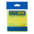 Блок паперу для нотаток NEON, 76х76 мм, 4 кол. по 25 арк. "BuroMAX" 2312-97