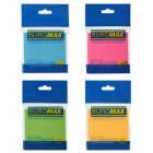 Блок паперу для нотаток NEON, 76х76 мм, 100 арк., асорті "BuroMAX" 2312-98