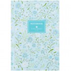 Записна книжка А5, 96 арк., клітинка, тв. обкл., TR, Floral 2 "Axent" 8457-11-A-TR