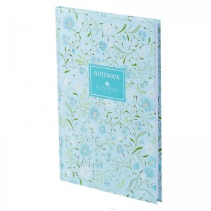 Записна книжка А5, 96 арк., клітинка, тв. обкл., TR, Floral 2 "Axent" 8457-11-A-TR