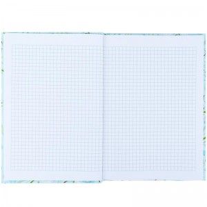 Записна книжка А5, 96 арк., клітинка, тв. обкл., TR, Floral 2 "Axent" 8457-11-A-TR