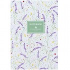 Записна книжка А5, 96 арк., клітинка, тв. обкл., TR, Floral 3 "Axent" 8457-12-A-TR