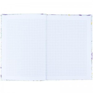 Записна книжка А5, 96 арк., клітинка, тв. обкл., TR, Floral 3 "Axent" 8457-12-A-TR