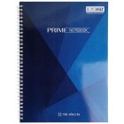 Зошит для нотаток PRIME, А4, 96 арк., клітинка, картонна обкладинка, синій "BuroMax" BM.24451101-02