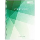 Зошит для нотаток PRIME, А4, 96 арк., клітинка, картонна обкладинка, бірюзовий "BuroMax" BM.24451101-06