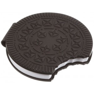 Блокнот CHOCOLATE COOKIE, 90х90мм, 80 арк., нелінований, ароматизована Soft touch обкл. "ZiBi" ZB.12470-01