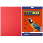 Папір кольоровий INTENSIVE, червоний, 20 арк., А4, 80 г/м² «BuroMax» BM.2721320-05