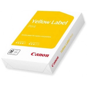 Папір офісний  "Canon" Yellow Label A4, 80г/м2, 500 арк, клас C+