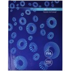 Книга канцелярська А4, 192 арк, клітинка, MODEST, синя "Buromax" BM.24419101-02