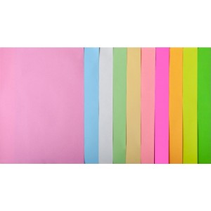 Набор цветной бумаги 80 г/м2, А4, 20 л., 10цв. PASTEL+NEON «BuroMax» BM.2721720-99