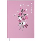 Щоденник недатов. ALLURE, A5, рожевий "BuroMAX" BM.2037-10