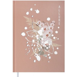Щоденник недатов. ALLURE, A5, капучино "BuroMAX" BM.2037-32