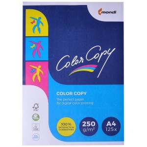 ПАПІР "COLOR COPY" А4 250г/м2 (125арк)
