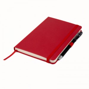 Книга записна PARTNER 125x195мм, 96арк, кліт, червона "Axent" 8201-03-А