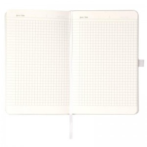 Книга записна PARTNER 125x195мм, 96арк, кліт, біла "Axent" 8201-21-А