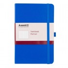Книга записна PARTNER 125x195мм, 96арк, кліт, блакитна "Axent" 8201-07-А