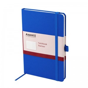 Книга записна PARTNER 125x195мм, 96арк, кліт, блакитна "Axent" 8201-07-А