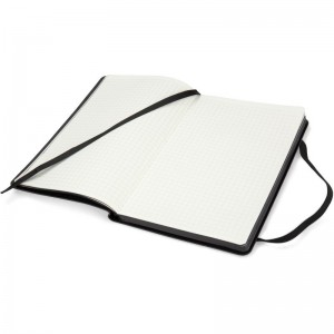 Книга записна Partner Soft, 125х195мм, 96арк, клітинка, сіра "Axent" 8206-15-A