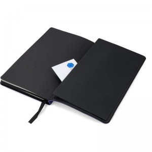 Книга записна Partner Soft, 125х195мм, 96арк, клітинка, блакитна "Axent" 8206-38-A