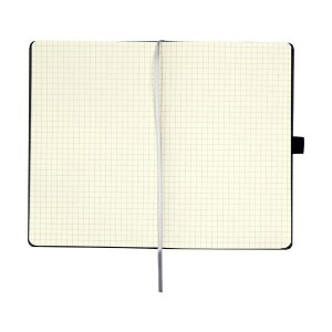Книга записна Partner Lux, 125х195мм, 96арк, клітинка, зелена "Axent" 8202-04-А