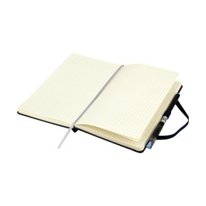 Книга записна Partner Lux, 125х195мм, 96арк, клітинка, зелена "Axent" 8202-04-А