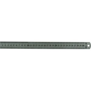 Лінійка сталева, 30 см "BuroMAX" BM.5810-30