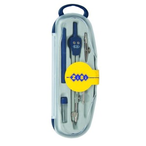 Готовальня COLLEGE 5 предметів, темно-синій, KIDS Line "ZiBi" 5312CL