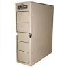 Бокс для архівації документів, 100 мм, крафт, R-Kive Basics "FELLOWES" f.91601