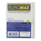 Файл А5, прозорий, 40мкм, глянцевий (20 шт.) "BuroMAX" BM.3846