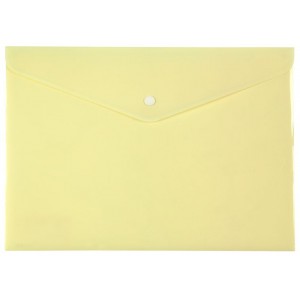 Папка на кнопці, А4, Pastelini, жовта "Axent" 1412-08-А