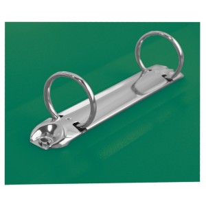 Папка на 2-х кільцах, 25мм, зелена, JOBMAX "BuroMAX" BM.3161-04