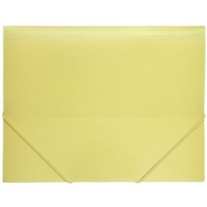 Папка на гумках А4, жовта Pastelini "Axent" 1504-26-A