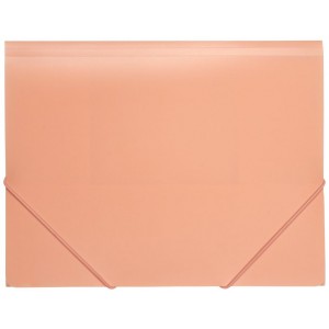 Папка на гумках А4, персикова Pastelini "Axent" 1504-42-A