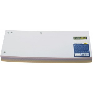 Індекс-розділювач 10,5х23см (100шт.), картон, асорті "BUROMAX" BM.3220-99