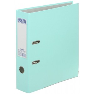 Папка-реєстратор одностороння, А4 ETALON PASTEL, 70мм, м'ятна "BuroMAX" BM.3017-38c