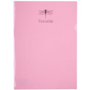 Папка-кутик А4, FAVOURITE, PASTEL, рожева "BuroMAX" BM.3855-10