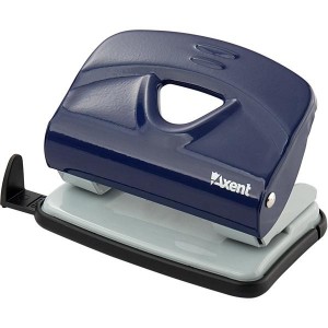 Діркопробивач Exakt-2 метал., 20арк, синій "Axent" 3920-02-А