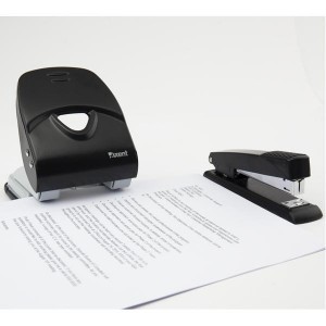 Діркопробивач Exakt-2 метал., 40арк, чорний "Axent" 3940-01-А
