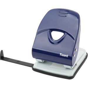 Діркопробивач Exakt-2 метал., 40арк, синій "Axent" 3940-02-А