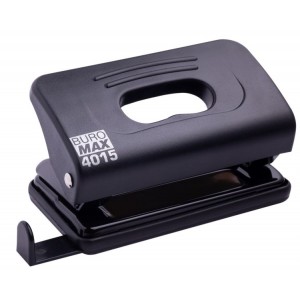 Діркопробивач пласт., 10 арк., 120х58х59мм, чорний "BuroMAX" BM.4015-01
