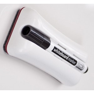 Губка магнітна для дошки c маркером DUO 15 х 6,2 х 3,3 см "2x3" AS125